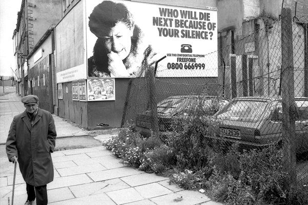 The Troubles, Belfast, Northern Ireland, 1988