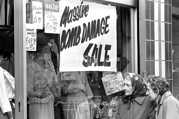 The Troubles, Belfast, Northern Ireland, 1988