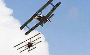 Biplanes : Airshow : World War I : Planes :  Photos : Richard Moore : Photographer