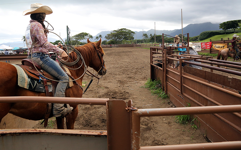 Hawaiian Rodeo : Richard Moore : Journalist : Photographer :Black and White : Portraits