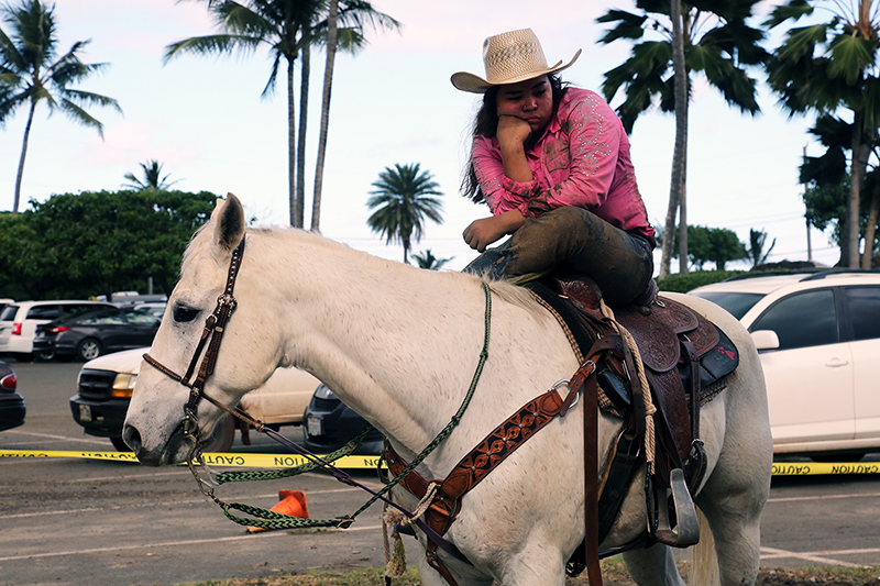 Hawaiian Rodeo : Richard Moore : Journalist : Photographer :Black and White : Portraits